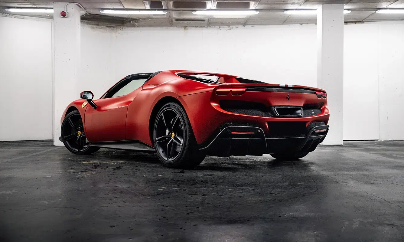 Ferrari 296 GTS Rear
